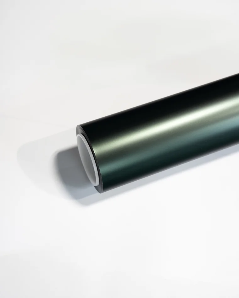 Satin Forest Green — XPPF Satin & Frozen film roll