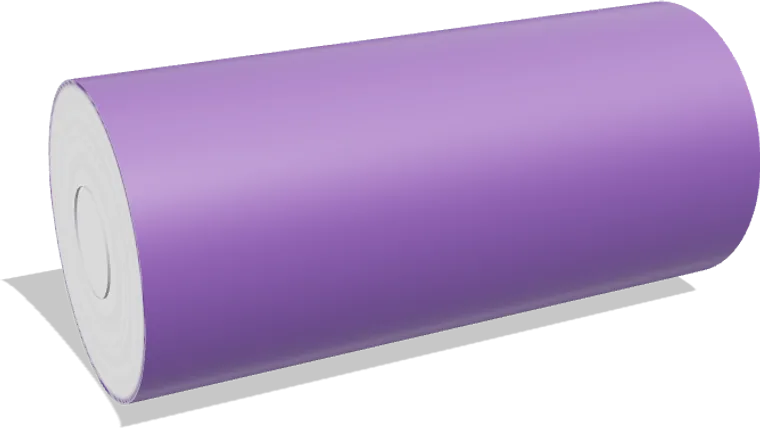 Frozen Amethyst — XPPF Satin & Frozen film roll