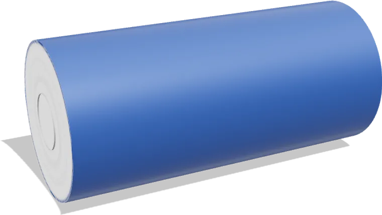 Frozen Cobalt — XPPF Satin & Frozen film roll