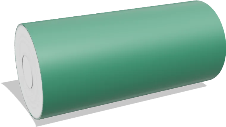Frozen Emerald — XPPF Satin & Frozen film roll