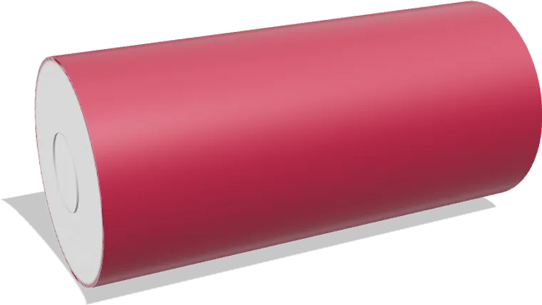 Frozen Ruby — XPPF Satin & Frozen film roll