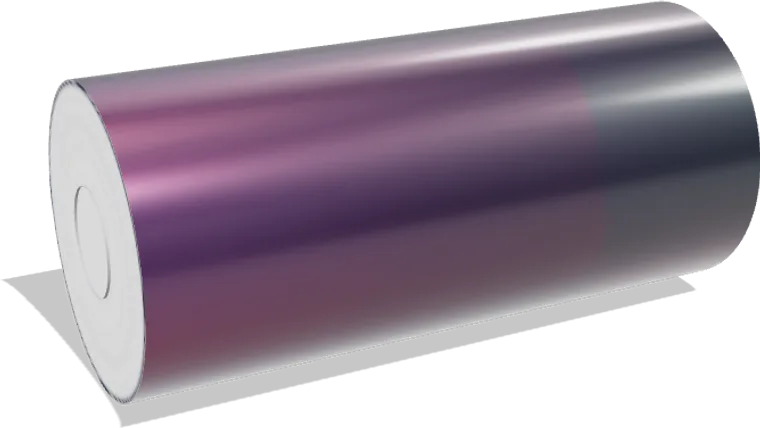 Satin Dark Chromoflair — XPPF Color-Shift film roll